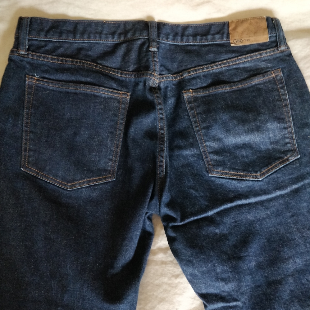 Slim Stretch Resin Rinse Jeans - Picture 3 of 3